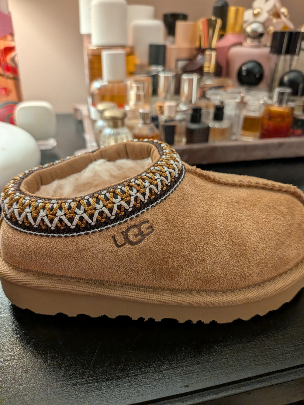 UGG Kids Tasman II Slip-On Suede Slipper